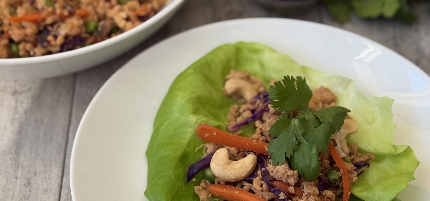 EGG ROLL in a BOWL LETTUCE WRAPS