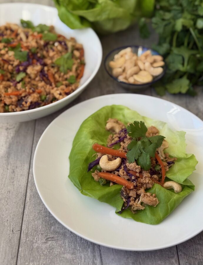 EGG ROLL in a BOWL LETTUCE WRAPS
