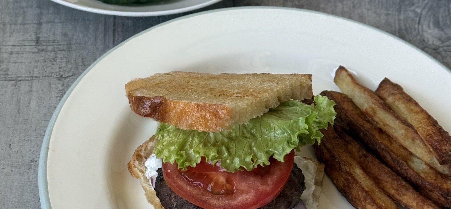 GYRO BURGERS with TZATZIKI