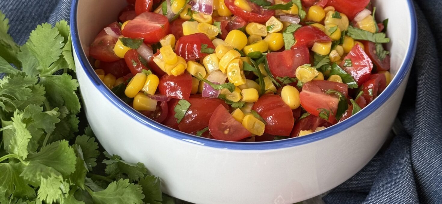 SWEET CORN & TOMATO SALAD