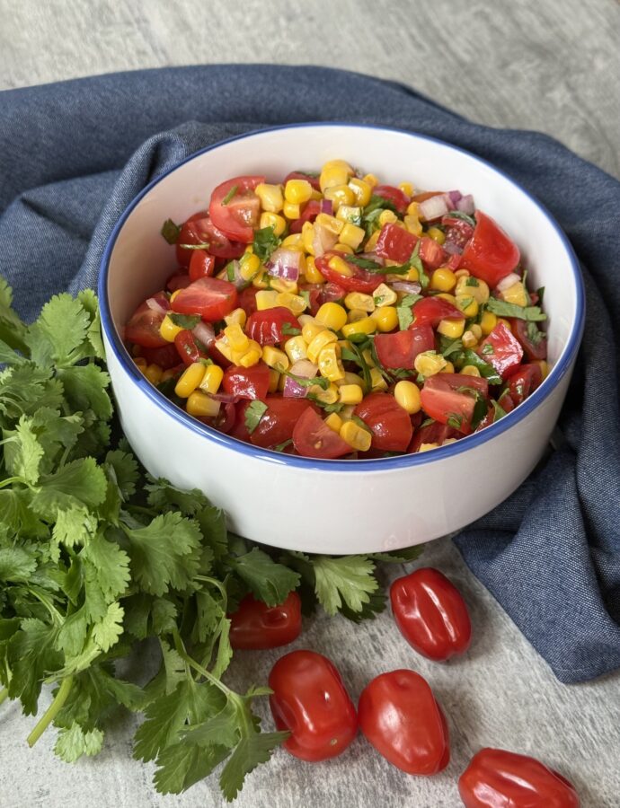 SWEET CORN & TOMATO SALAD